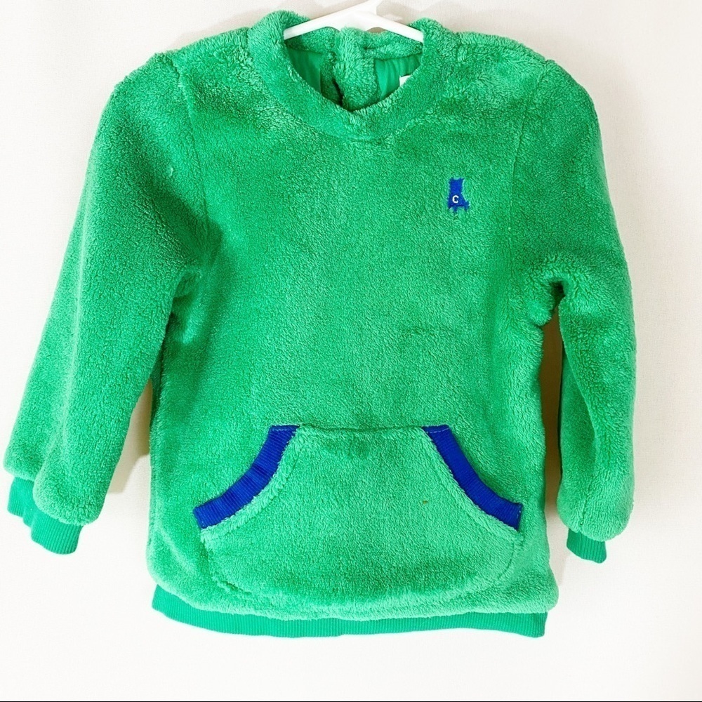 Chouchou Toddler‎ Boy’s Green Fleece Sweater